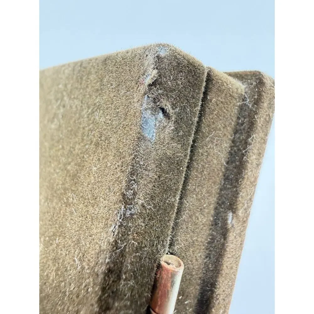 Solid Brass Silver Plated Hinged Double Picture Frame 5x7 Indonesia 1.3 lb